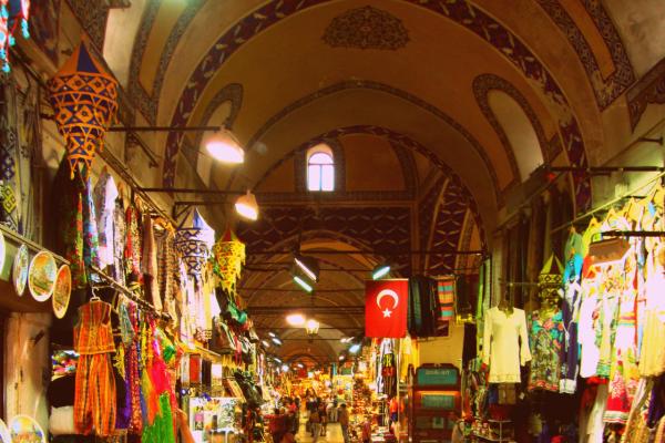  بازار پارچه در استانبول + تصاویر 